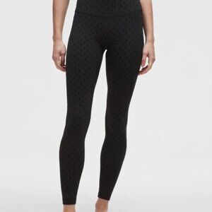 lululemon Align™ High-Rise Pant 28" *Flocked | Polka Flock Black | Size 18